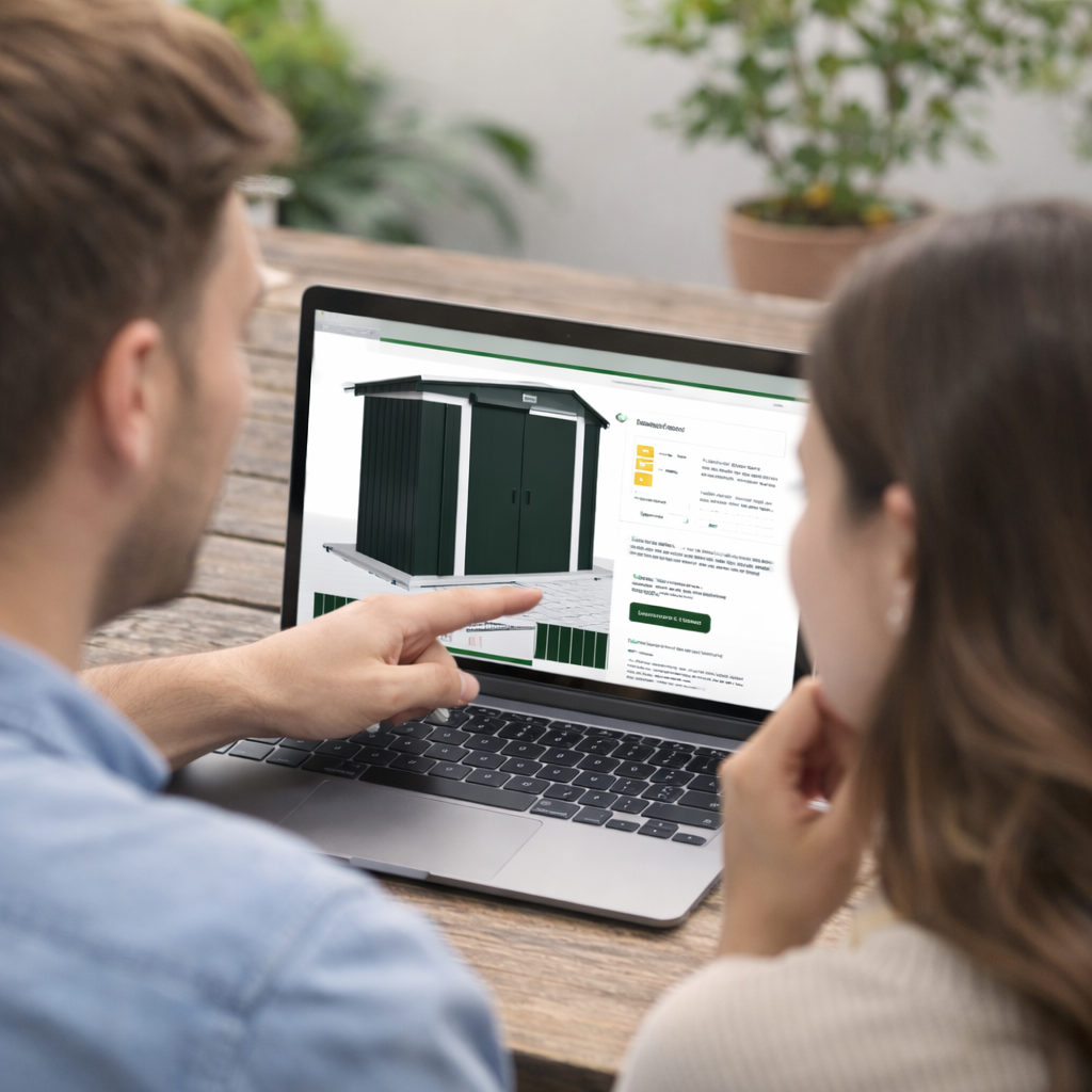 Abri de jardin en acier ou en métal : quels points vérifier avant de commander